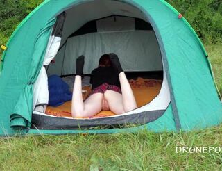 Delicious Angelina In Delicious Naturist Ginger In The Tent